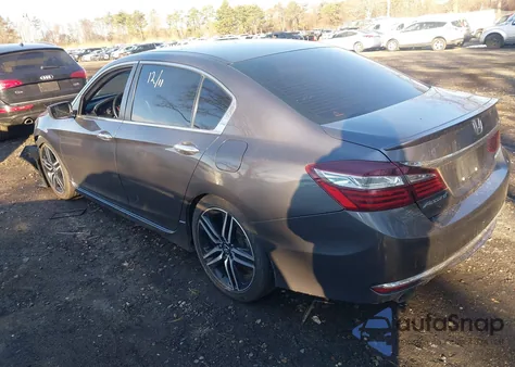 2016 Honda Accord Sport из США, поврежденный, VIN 1HGCR2F5XGA034745